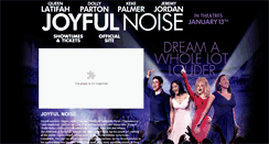 Desktop Screenshot of joyfulnoisemovie.warnerbroscanada.com