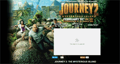 Desktop Screenshot of journey2mysteriousisland.warnerbroscanada.com