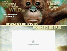 Tablet Screenshot of borntobewild.warnerbroscanada.com