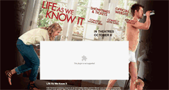 Desktop Screenshot of lifeasweknowitmovie.warnerbroscanada.com
