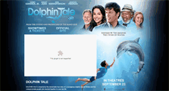 Desktop Screenshot of dolphintale.warnerbroscanada.com