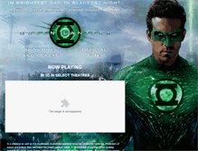 Tablet Screenshot of greenlanternmovie.warnerbroscanada.com